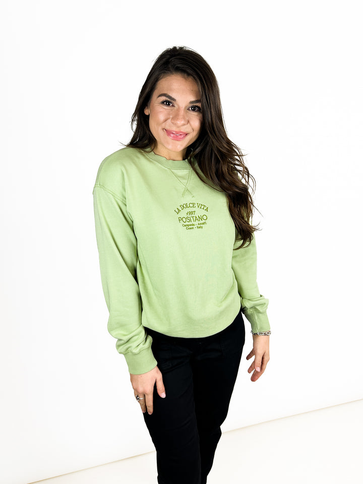 Dawn In Positano Sweatshirt