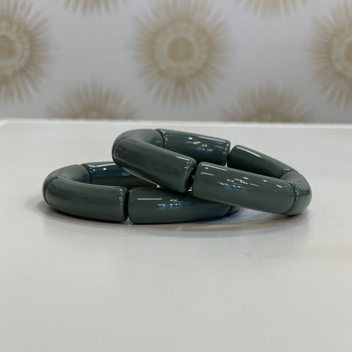 Thick Bangle Bracelet