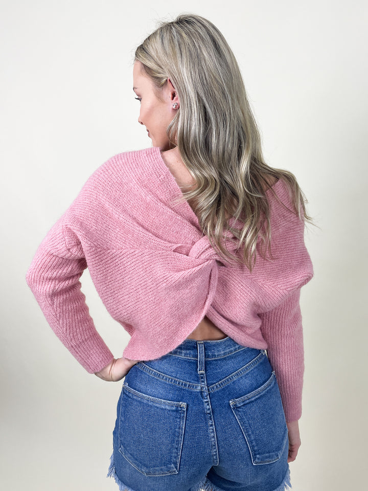 Riding Pink Ponies Sweater