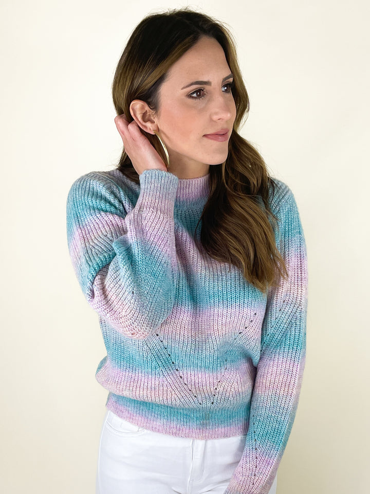 Rainbow Colored Sky Sweater