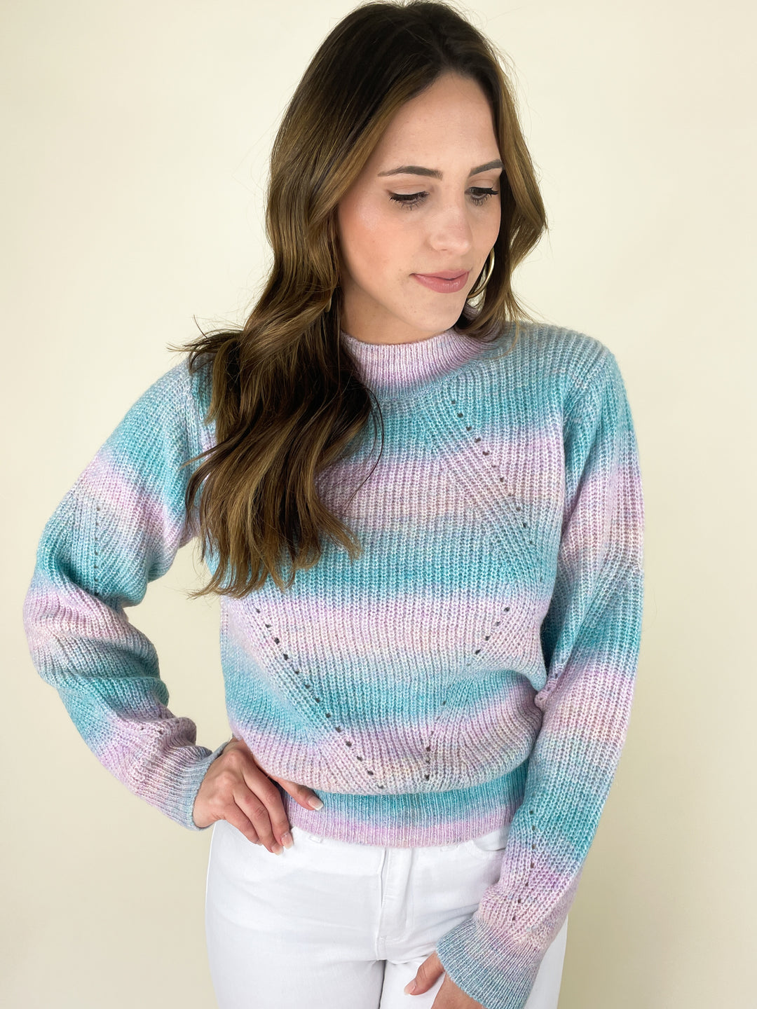 Rainbow Colored Sky Sweater