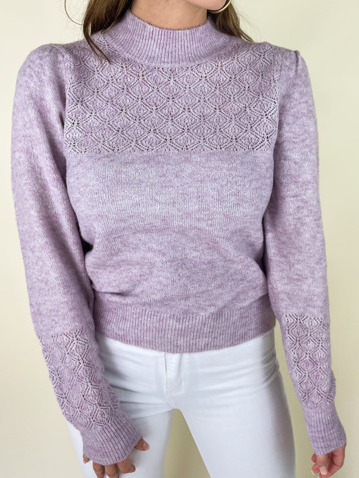 Picking Lilacs Sweater