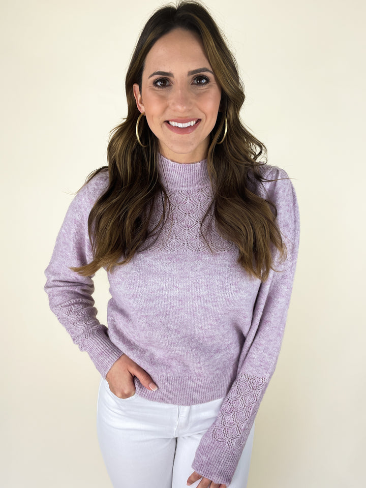 Picking Lilacs Sweater