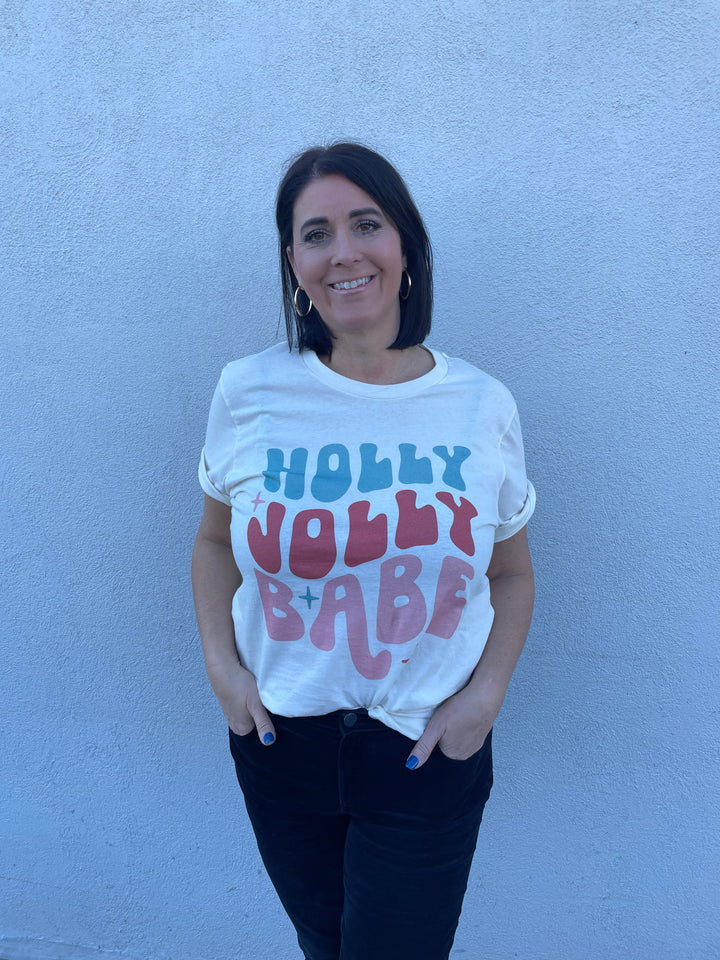 Holly Jolly Babe Tee