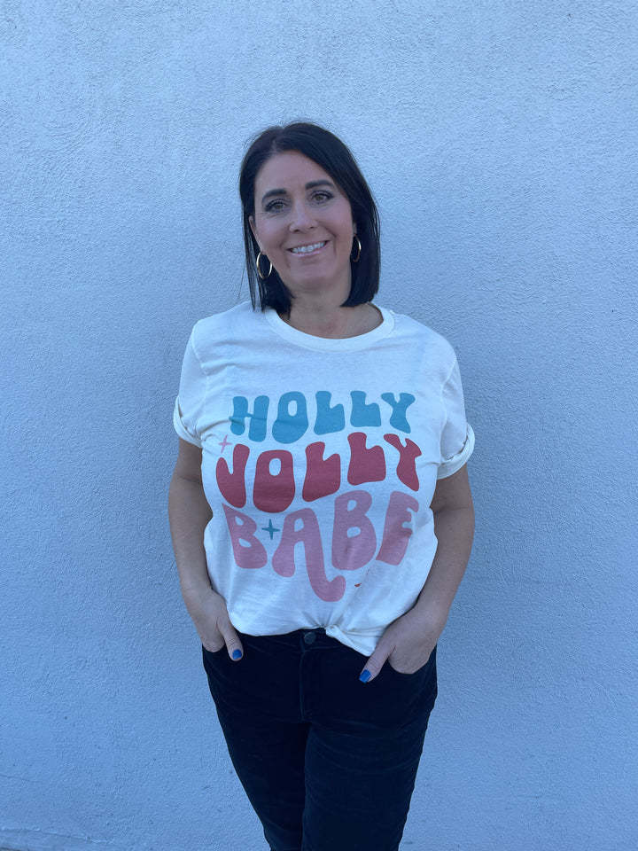 Holly Jolly Babe Tee