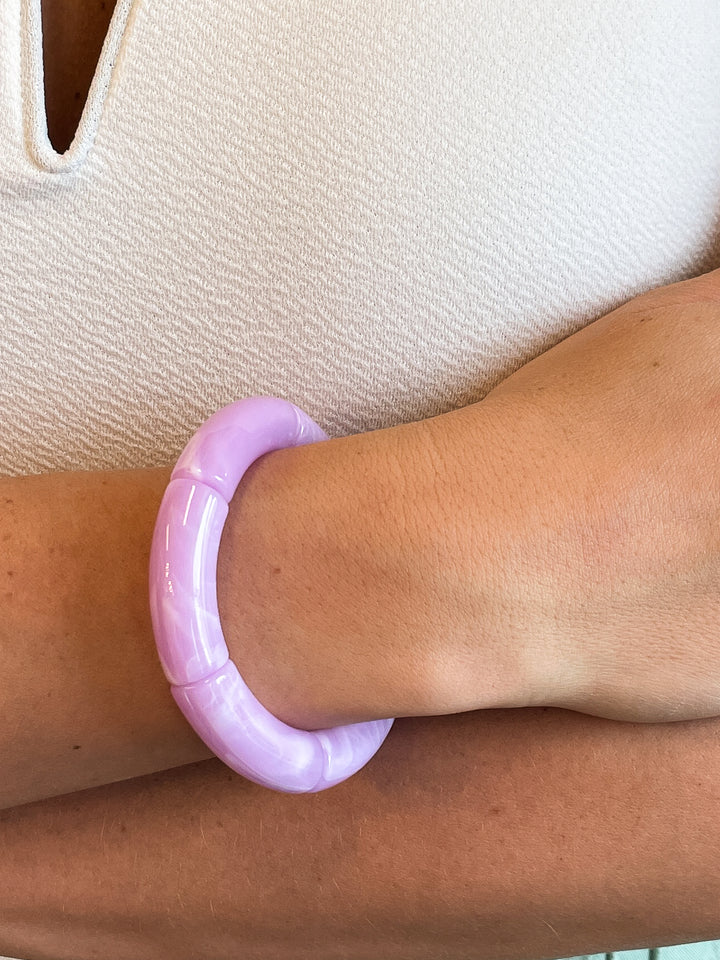 Thick Bangle Bracelet