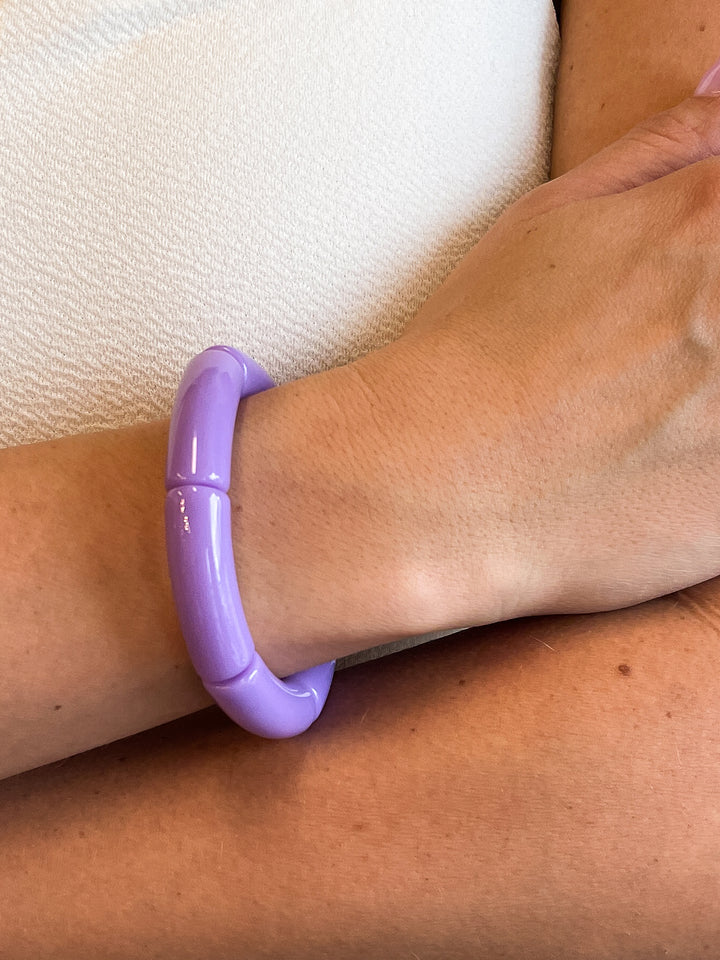 Thick Bangle Bracelet