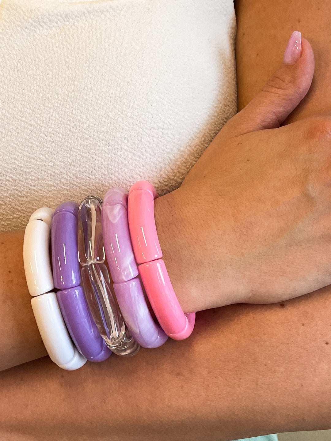 Thick Bangle Bracelet
