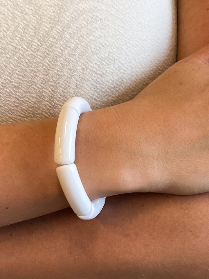 Thick Bangle Bracelet